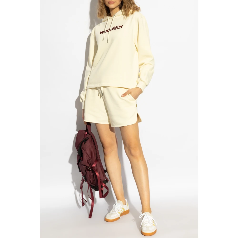 Woolrich Katoenen shorts Beige Dames