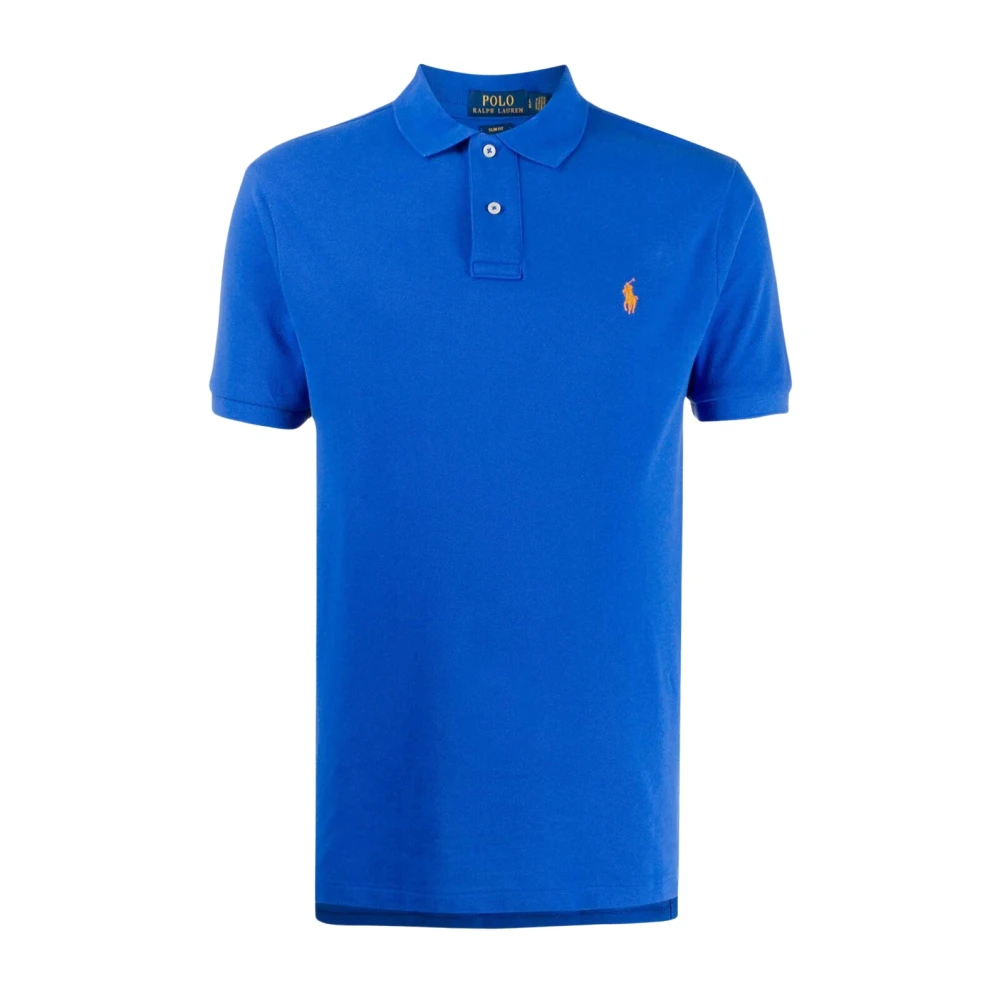 Polo Ralph Lauren Polo T-shirt met geborduurd logo Blue Heren