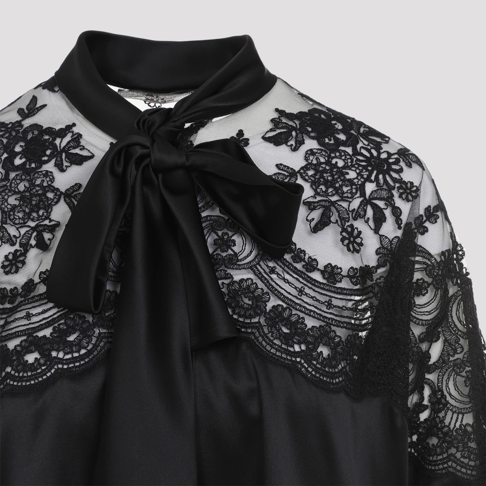 Ermanno Scervino Zwarte Shirt voor Mannen Black Dames