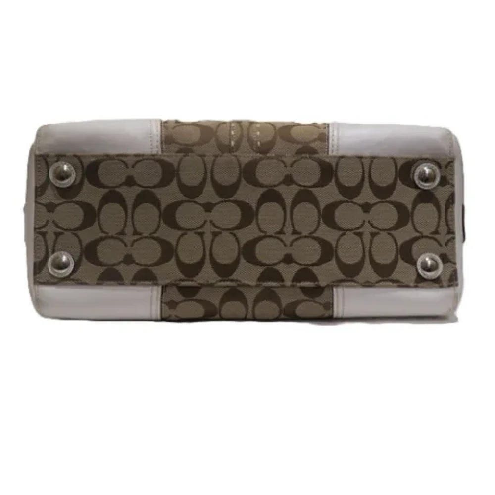 Coach Pre-owned Leather handbags Brown Dames