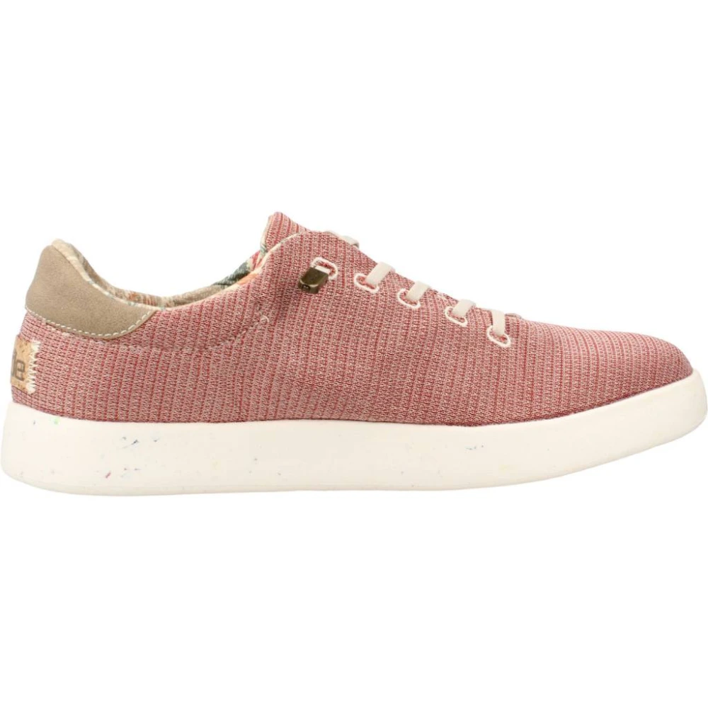 Hey Dude Eco Sox Heren Sneakers Heren Schoenen Rood
