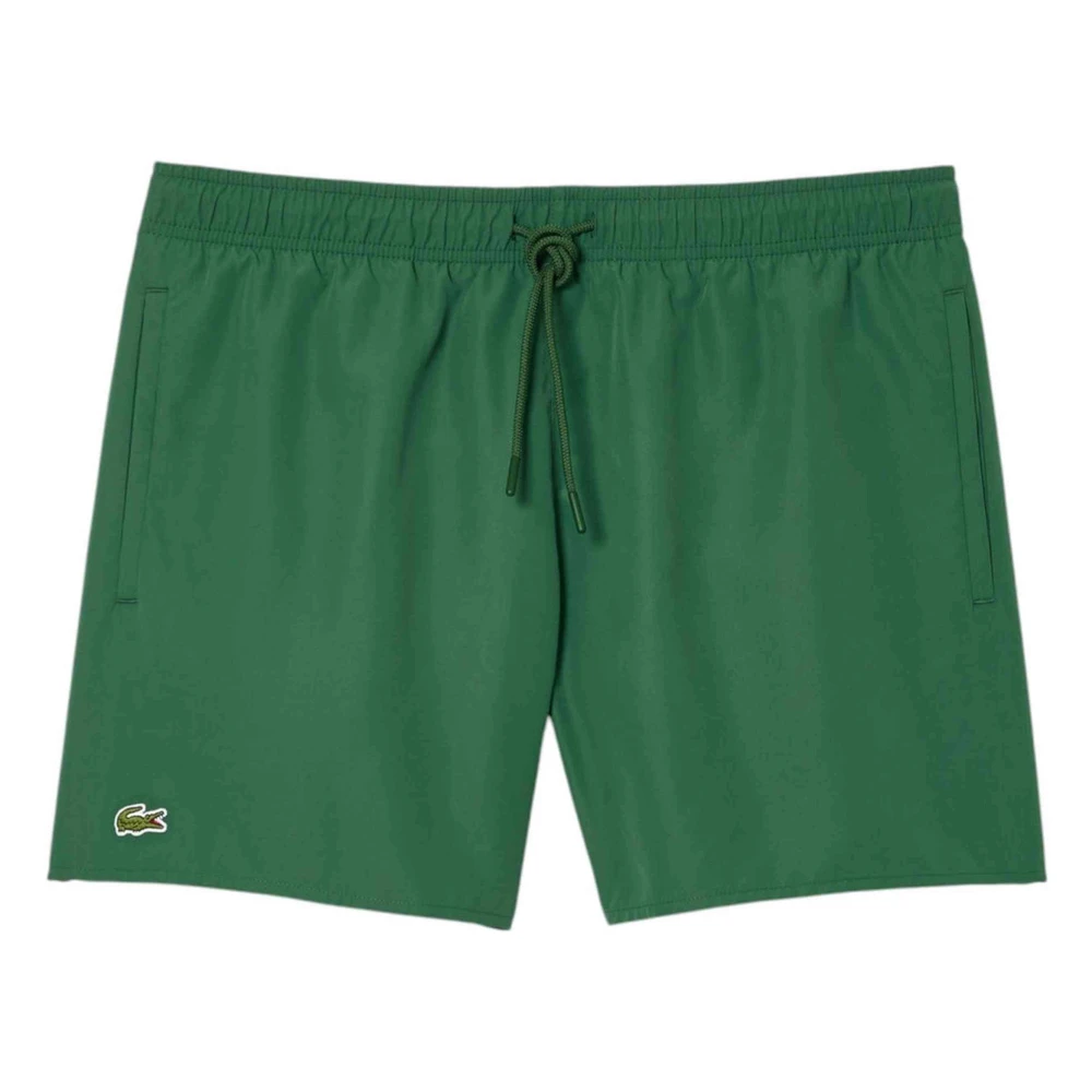 Lacoste Men's Green Mh6270 Swim Shorts - Beachwear - L - Swimwear