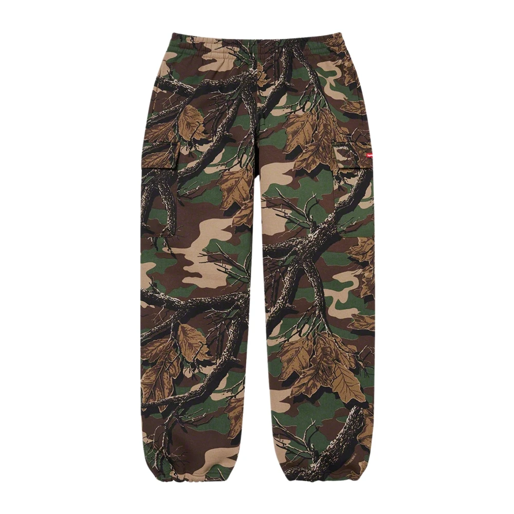 Supreme Beperkte oplage Cargo Sweatpant Branch Woodland Camo Multicolor Heren