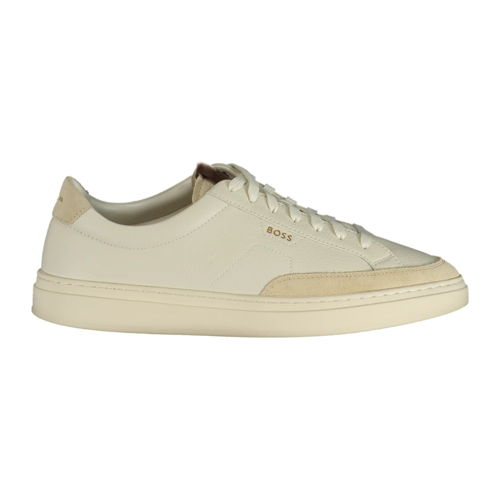 Boss Uomo Bianco Scarpe, 44 Eu, New,