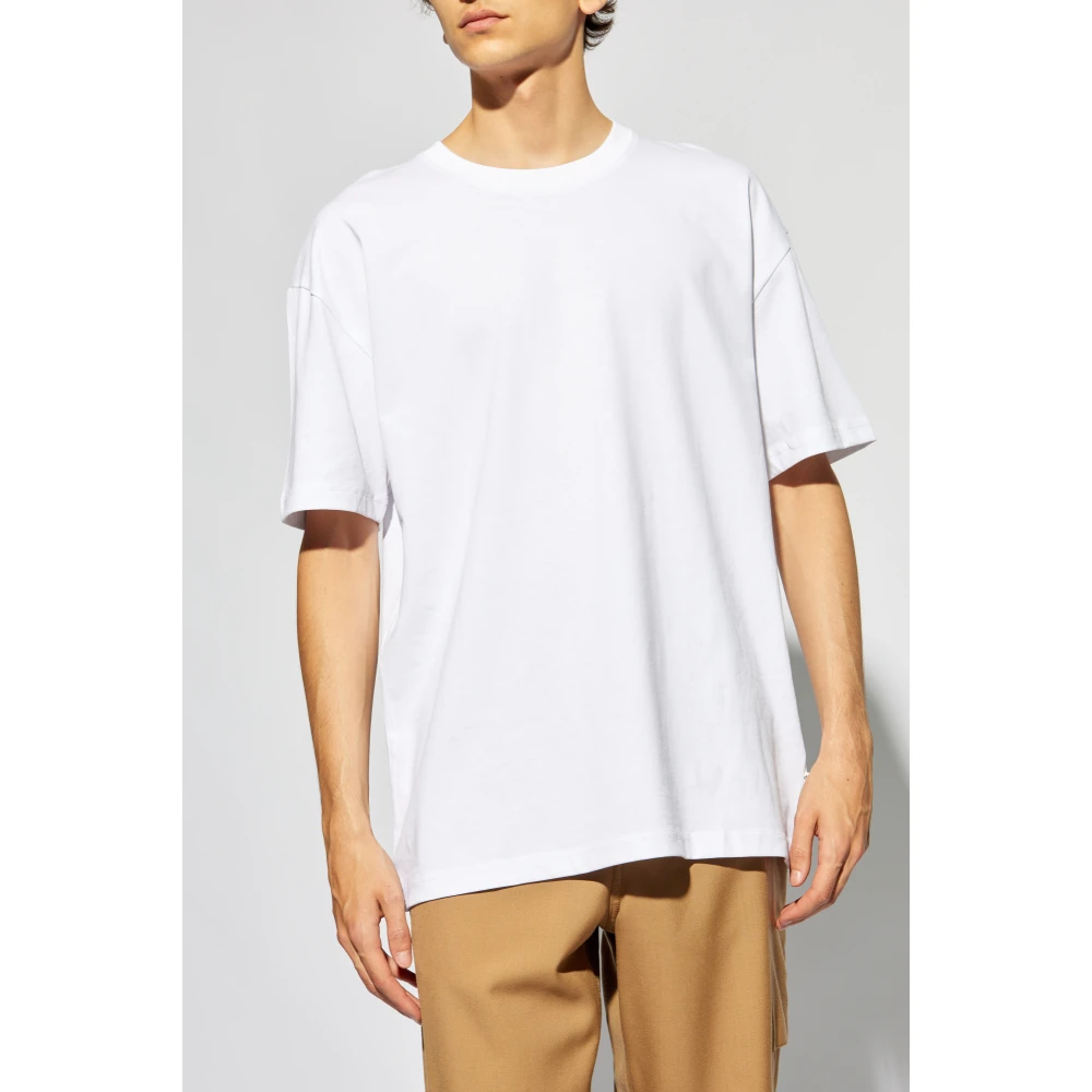 Samsøe T-shirt Sahudson White Heren