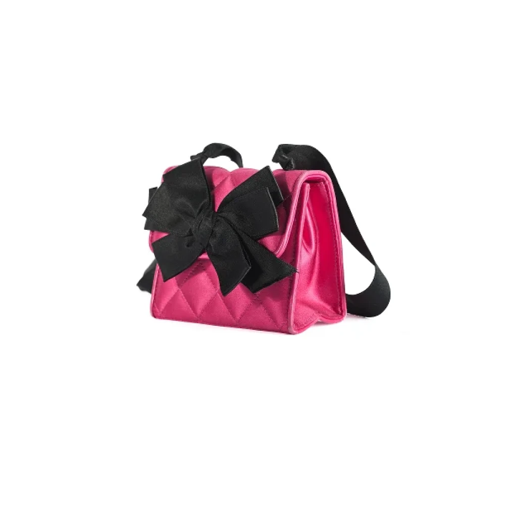 Chanel Vintage Pre-owned Fabric chanel-bags Pink Dames