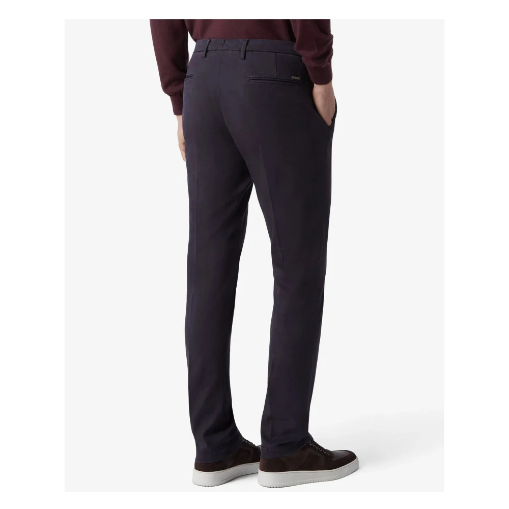 Corneliani Donkerblauwe Broek 9420132 Blue Heren
