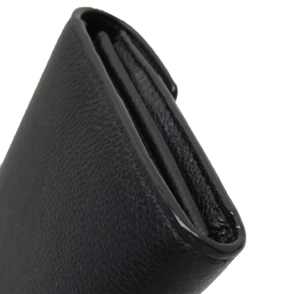 Bally Pre-owned Leather wallets Black Dames