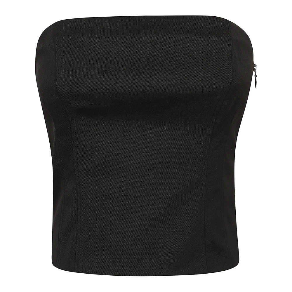 Andamane Zwart Bovenkleding voor Vrouwen Aw24 Black Dames
