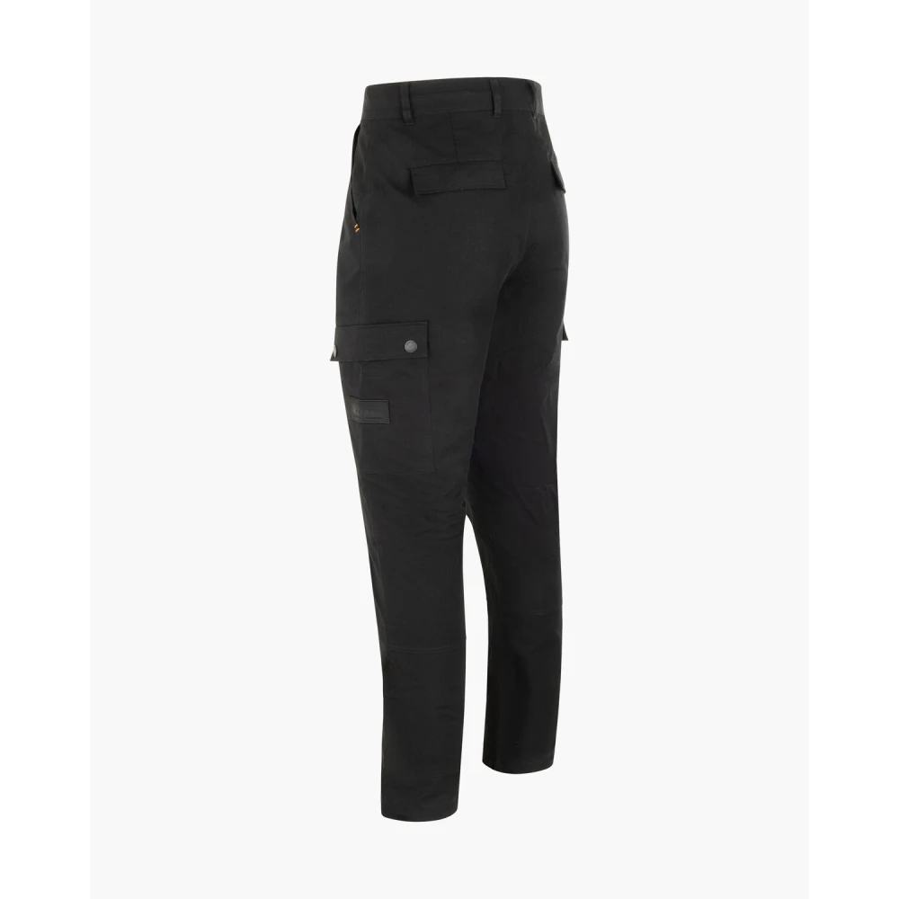 Cruyff Zwarte Cargo Broek Heren Ripstop Katoen Black Heren