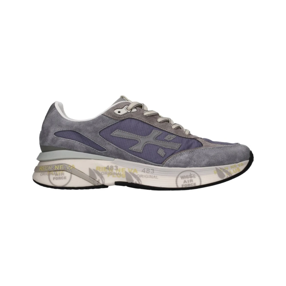 Premiata Moerun 8077 Heren Schoenen Blauw