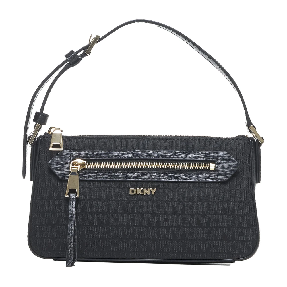 DKNY Stijlvolle Schoudertas Black Dames