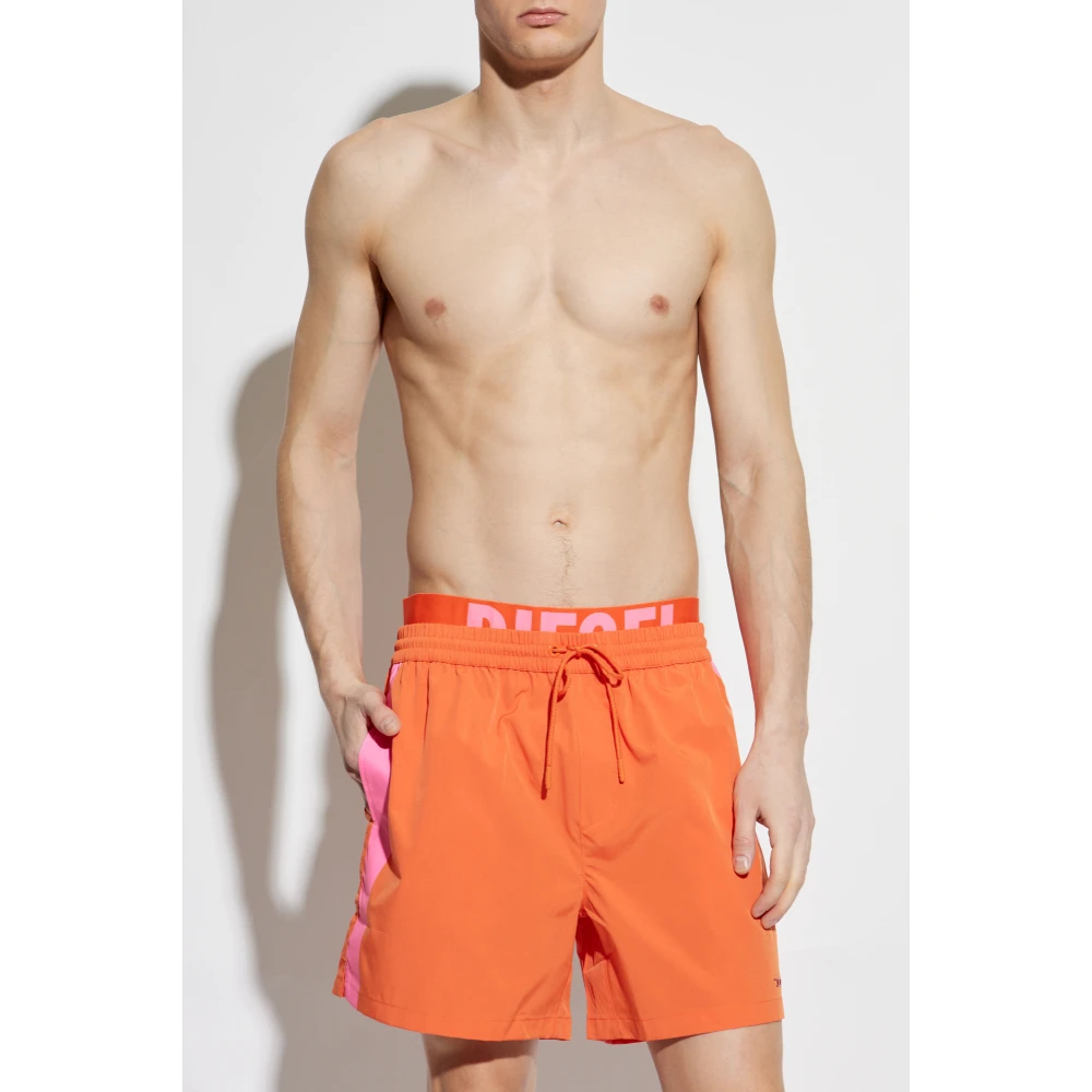 Diesel Zwemshorts Visper-41-D-Pop Orange Heren