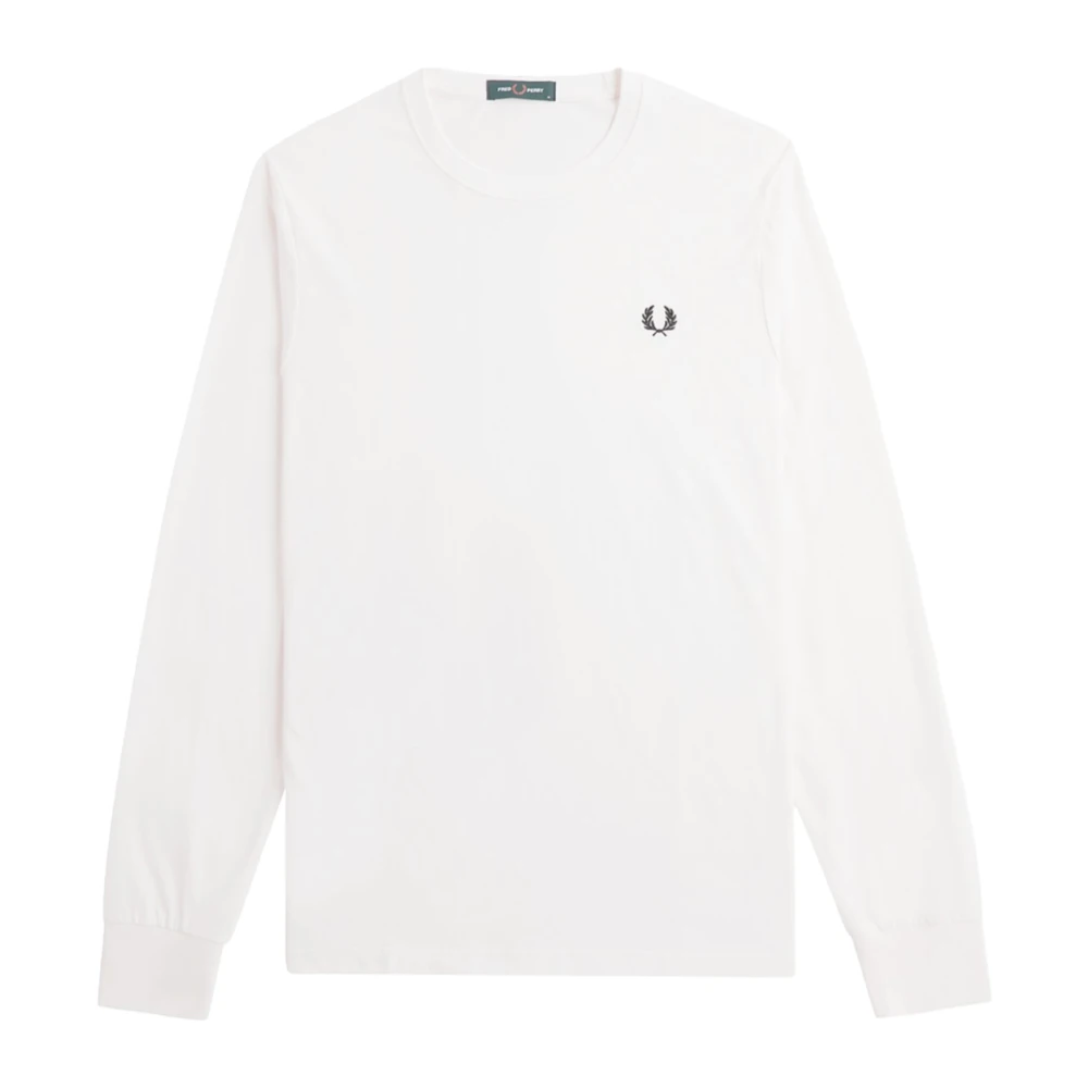 Fred Perry Witte T-shirts en Polos White Heren