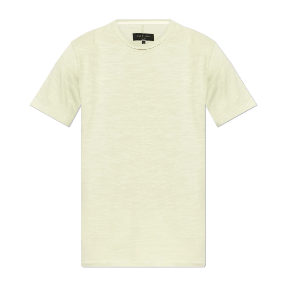 Rag & Bone Bomull T-shirt Green, Herr