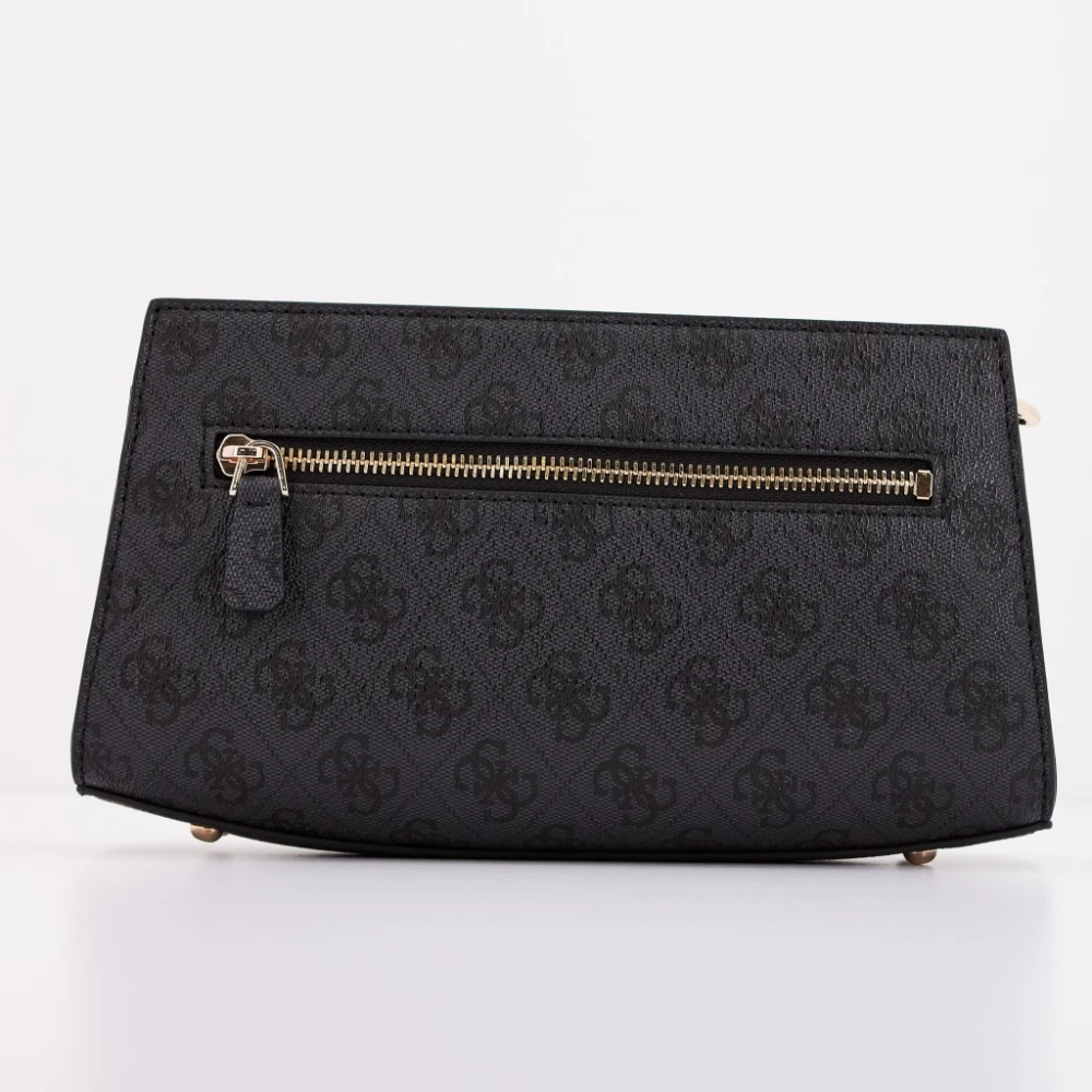 Guess Nolana Crossbody Clutch Tas Black Dames