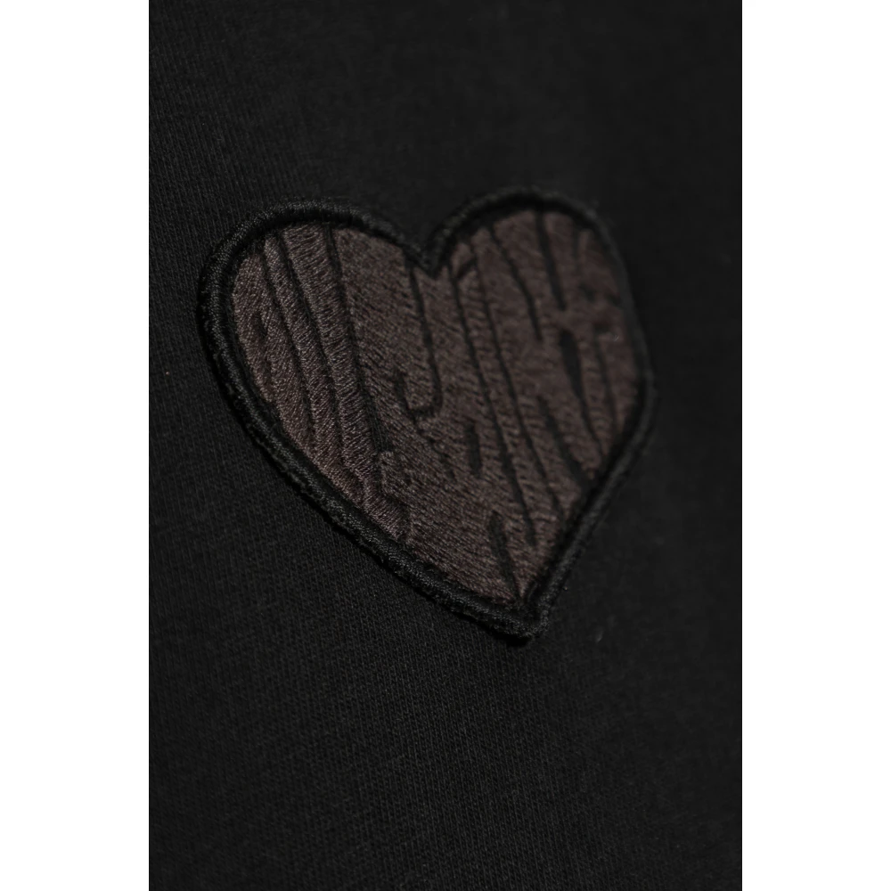 AllSaints Lover T-shirt in oversize stijl Black Heren