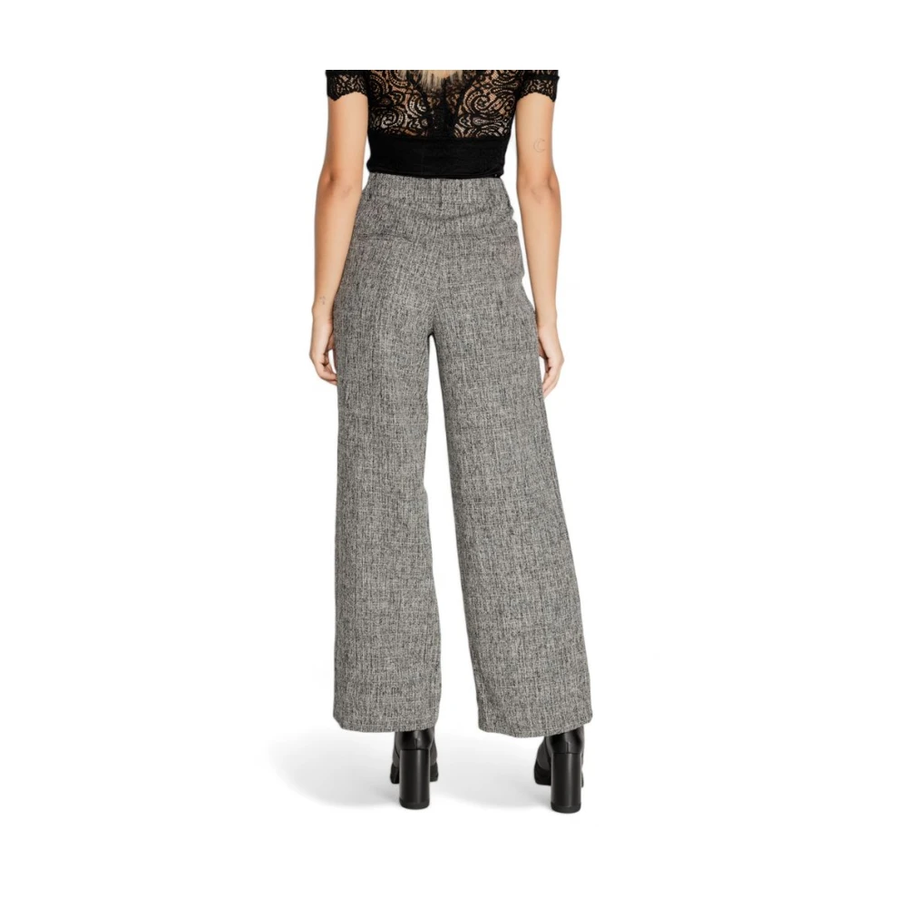 Vila Zwarte Jeans & Broek Herfst Winter Collectie Black Dames
