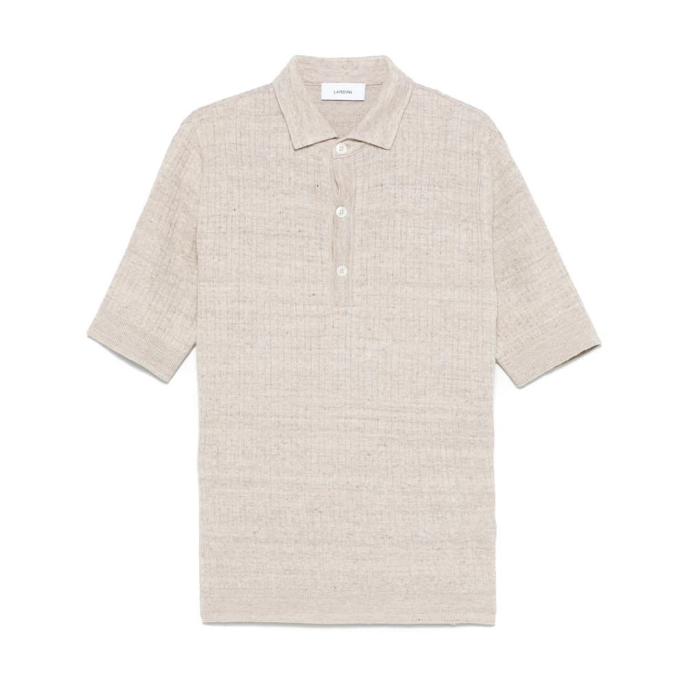 Beige T-skjorte og Polo Sett