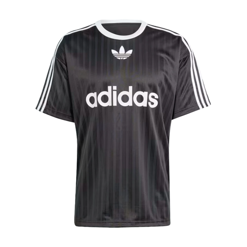 Adidas Kortemouw iconisch T-shirt Black Heren