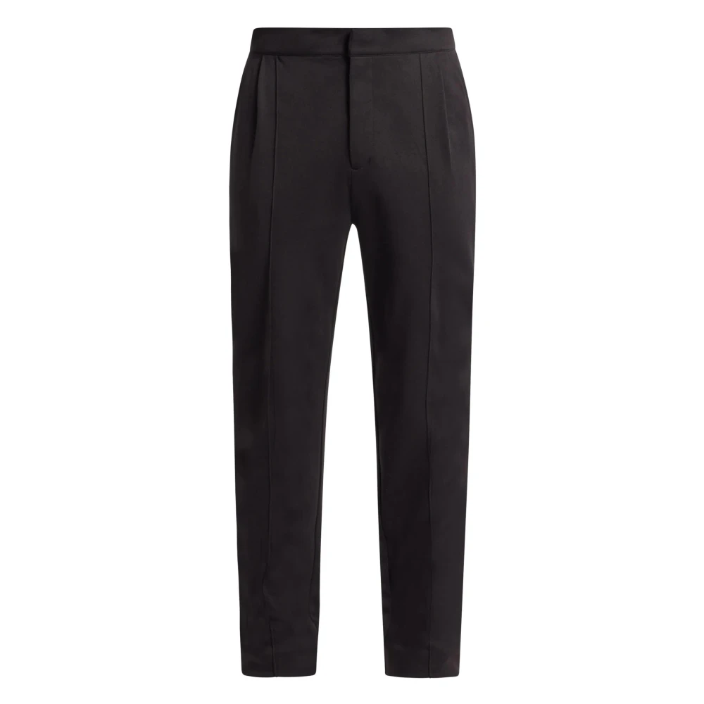Michael Kors Men's Black Casual Knit Trousers - Slim-Fit Trousers - Xl - Trousers