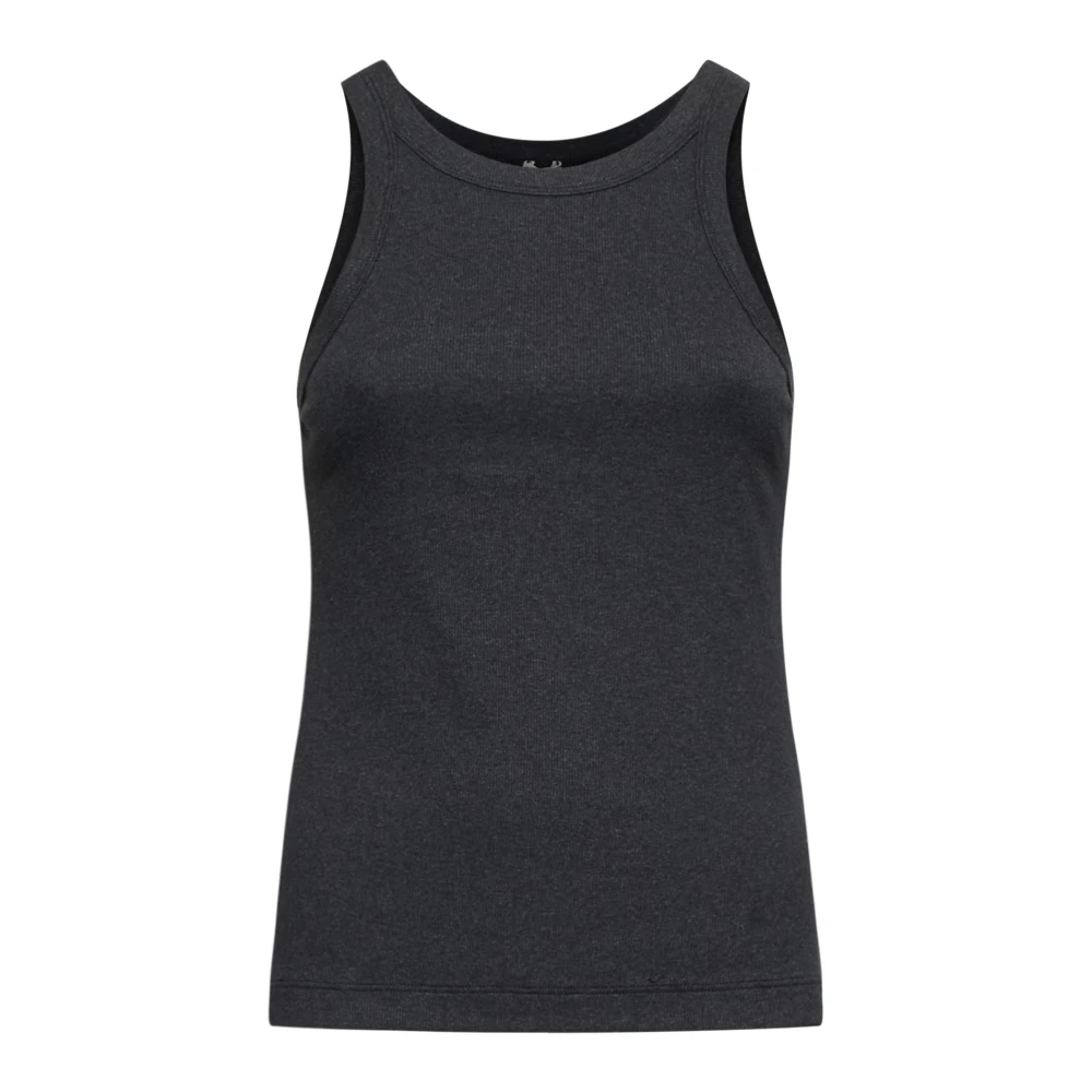 TotêMe Grijze Slim Fit Tank Top Gray Dames