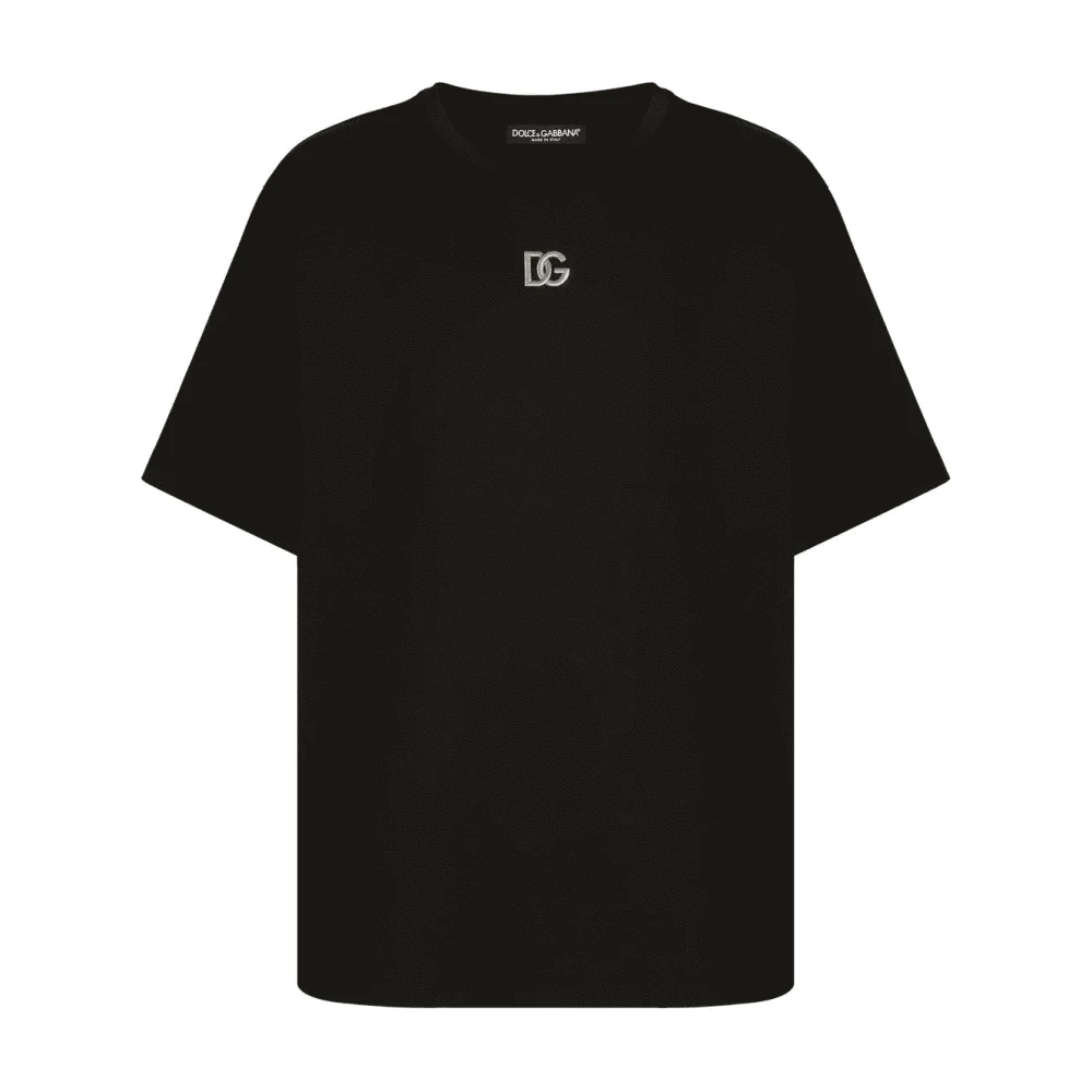 Dolce & Gabbana Ronde hals T-shirt Black Heren