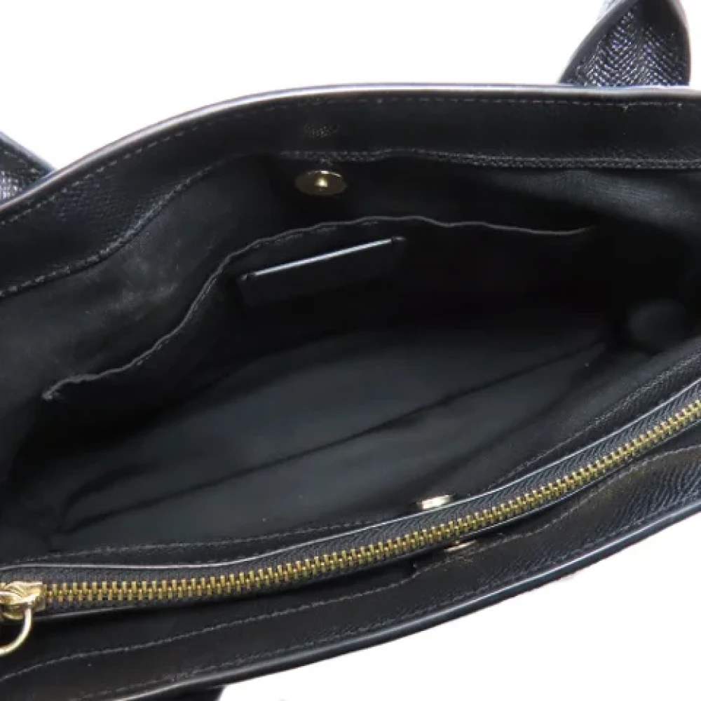 Coach Pre-owned Leather shoulder-bags Black Dames