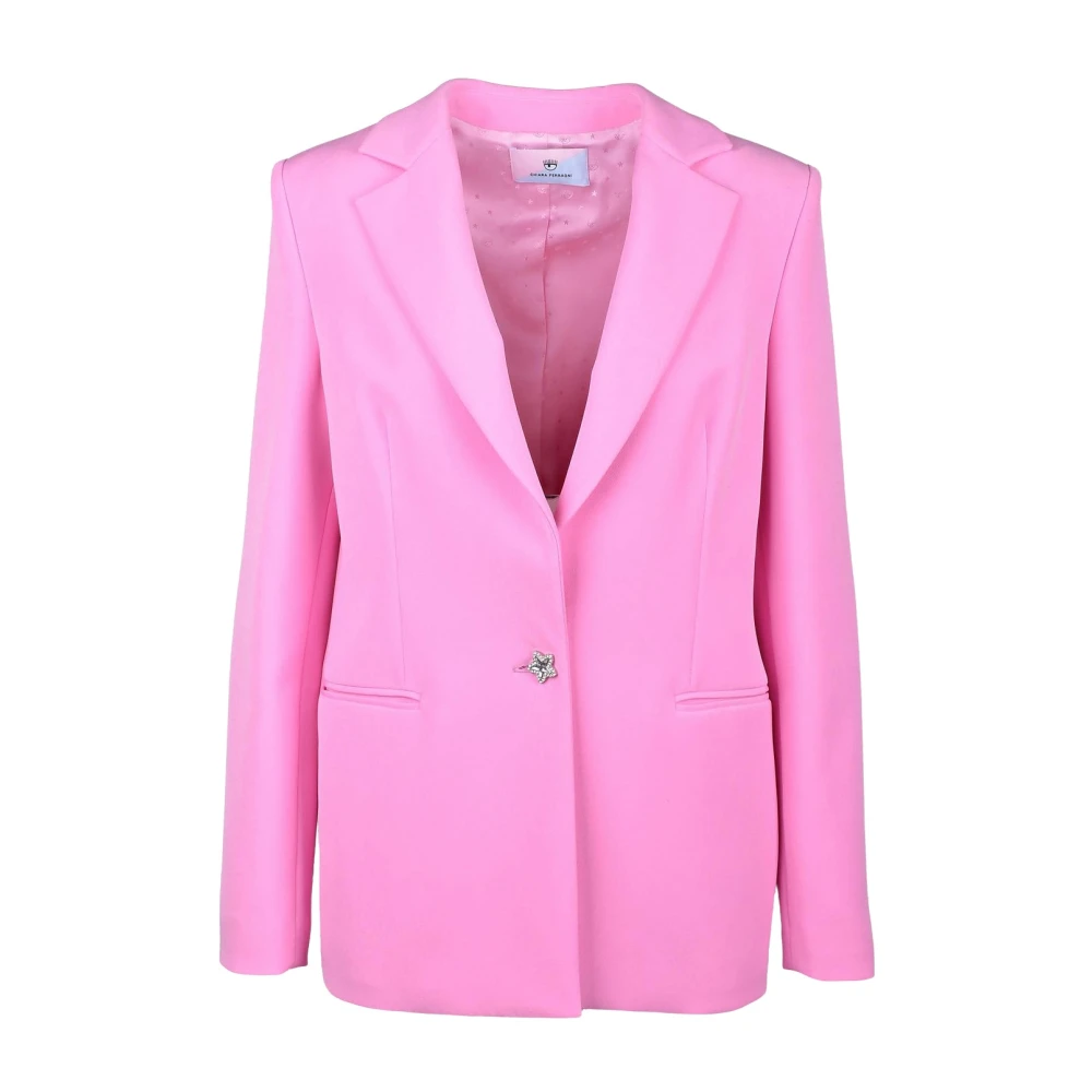 Chiara Ferragni Collection Roze Blazer voor Dames Pink Dames