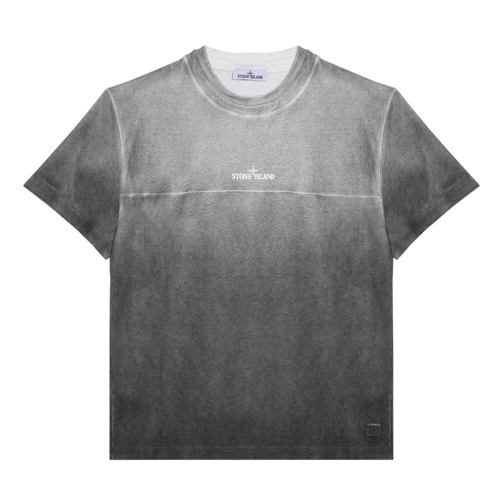 Stone Island Korte mouwen ronde hals T-shirt Gray Heren