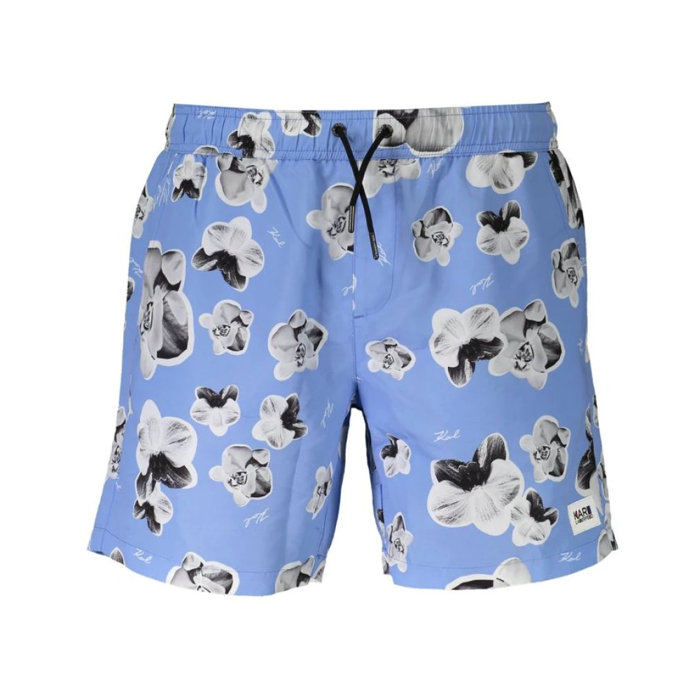 Karl Lagerfeld Clothing - Male - Beachwear - Blue - S - Swimwear - Image 3