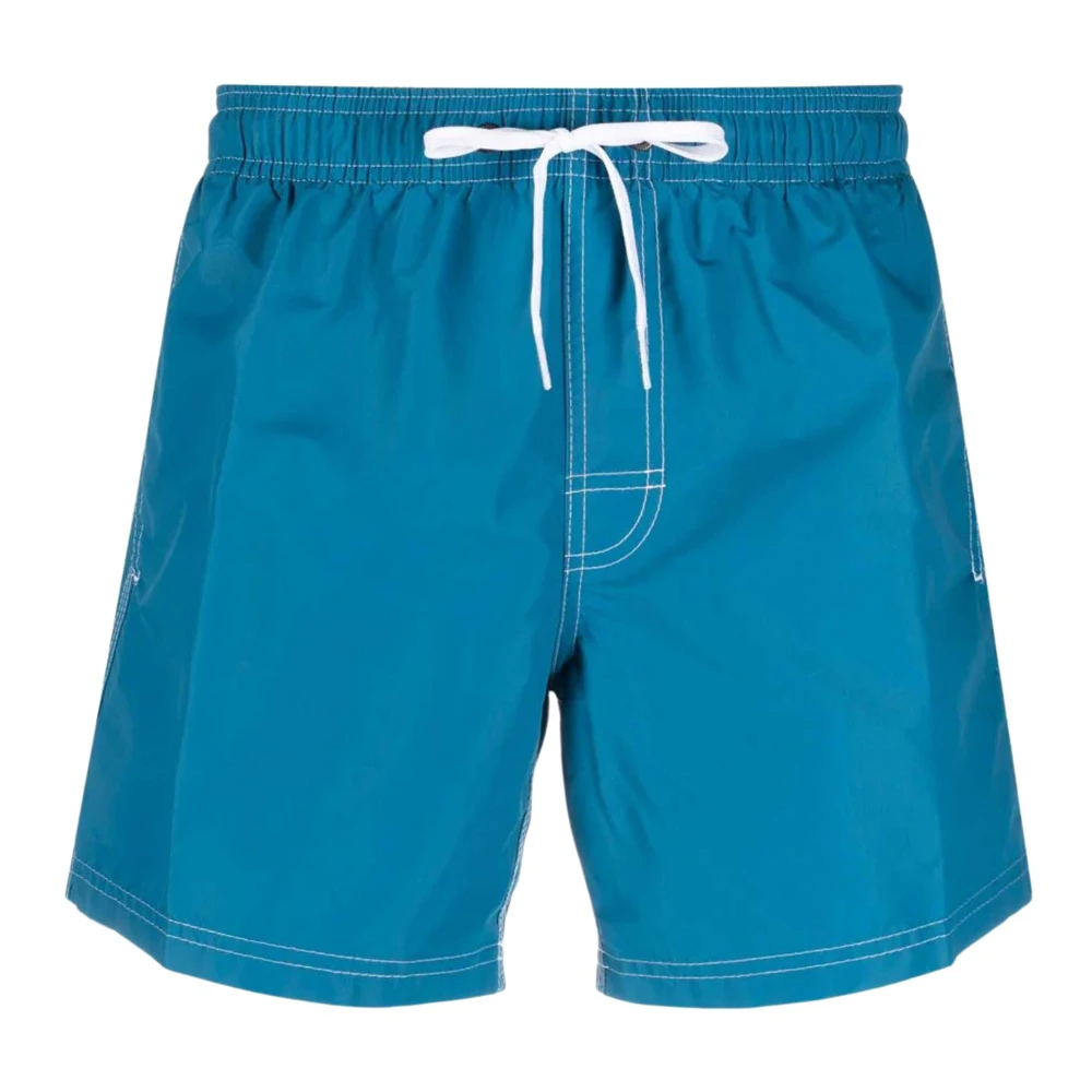 Sundek Blue Beachwear, Male, Xl, Swim Shorts