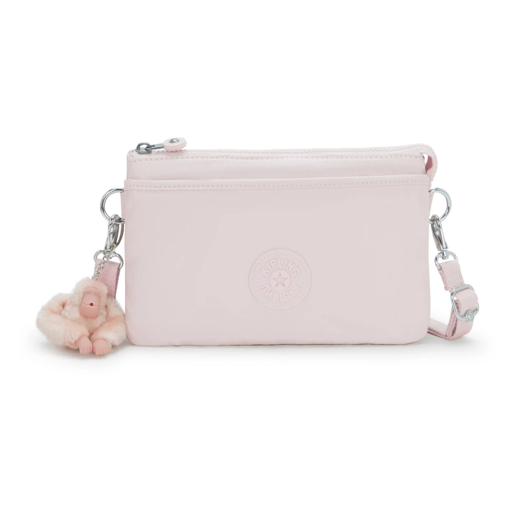 Kipling Slimme Crossbody Tas met Meerdere Compartimenten Pink Dames