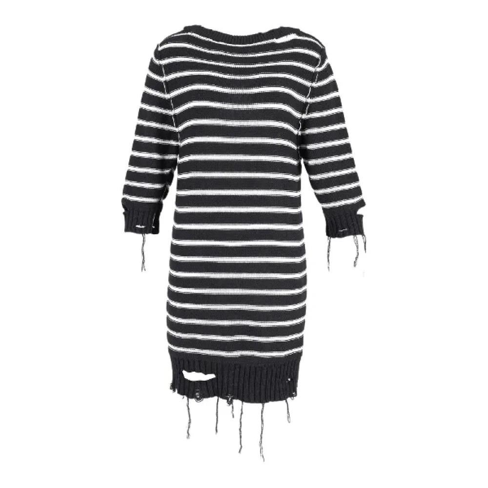 Maison Margiela Pre-owned Cotton dresses Black Dames