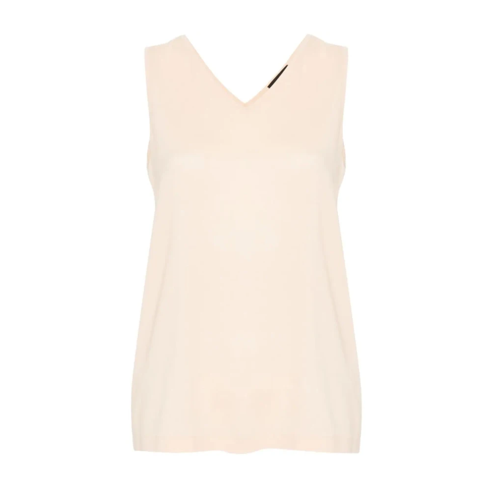 Fabiana Filippi Pink Sleeveless Top - Female - Sleeveless Tops - M - Tops