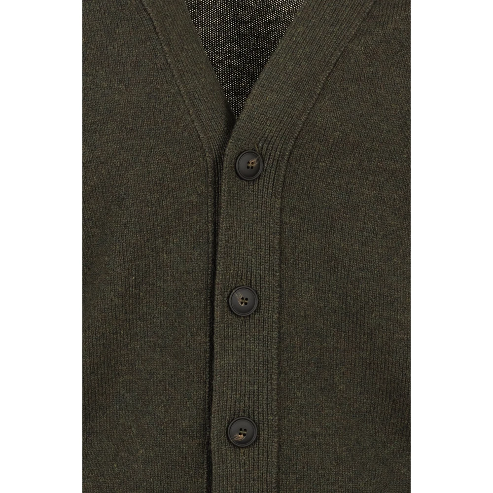 Gran Sasso Groene Cardigan Sweaters Green Heren