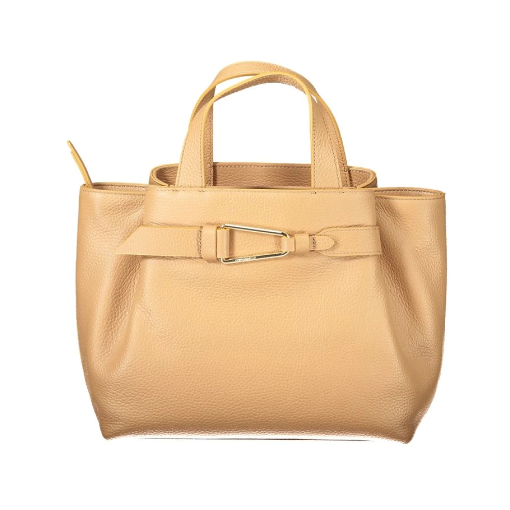 Coccinelle Women's Brown Leather Handbag Malory