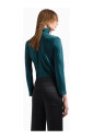 elegant-chemisier-vert-en-soie