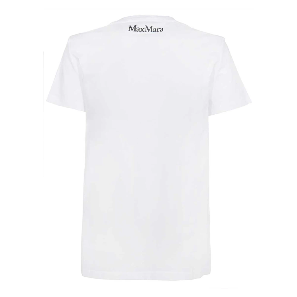 Max Mara Klassiek T-shirt White Dames
