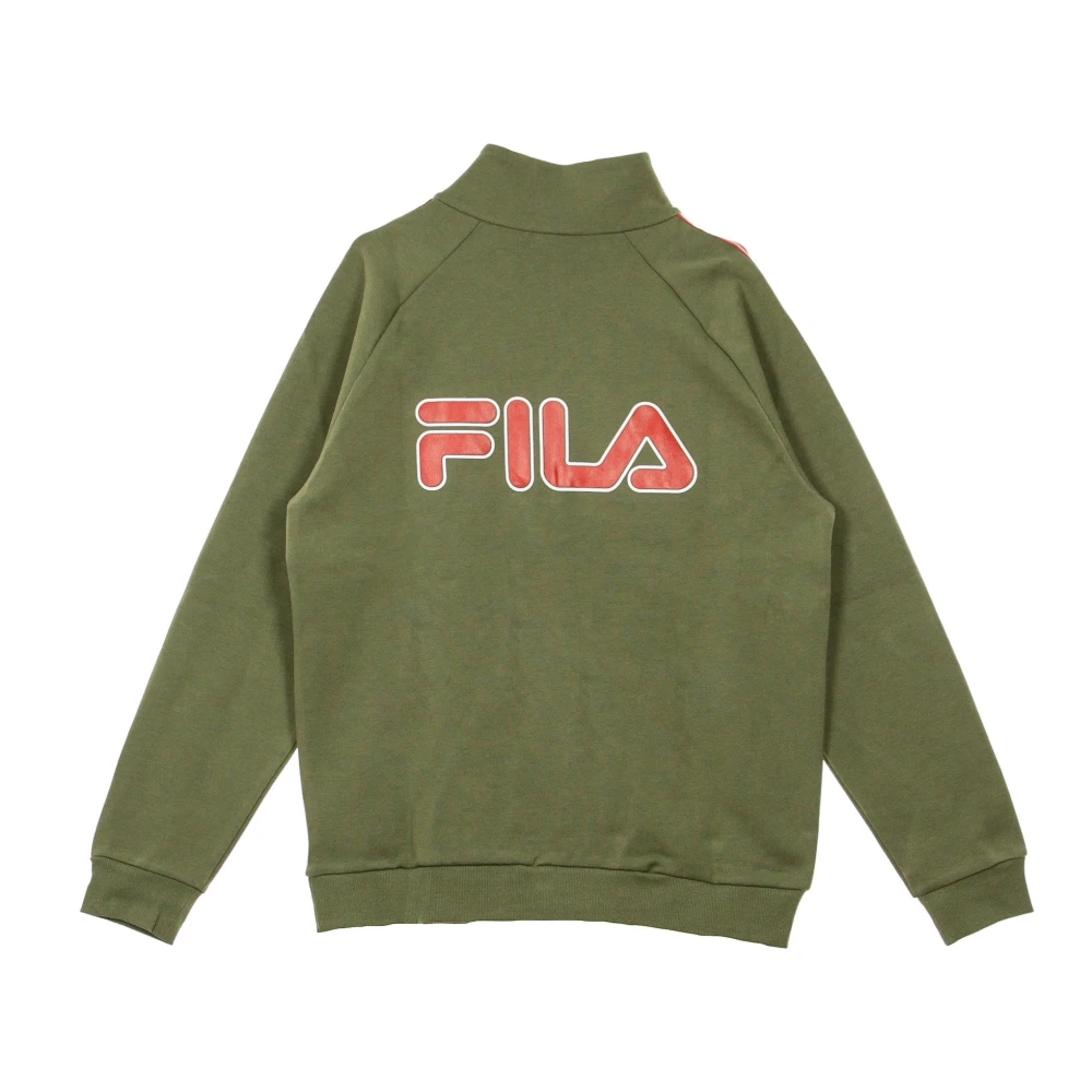Fila Lichtgewicht coltrui sweatshirt in groen Green Heren