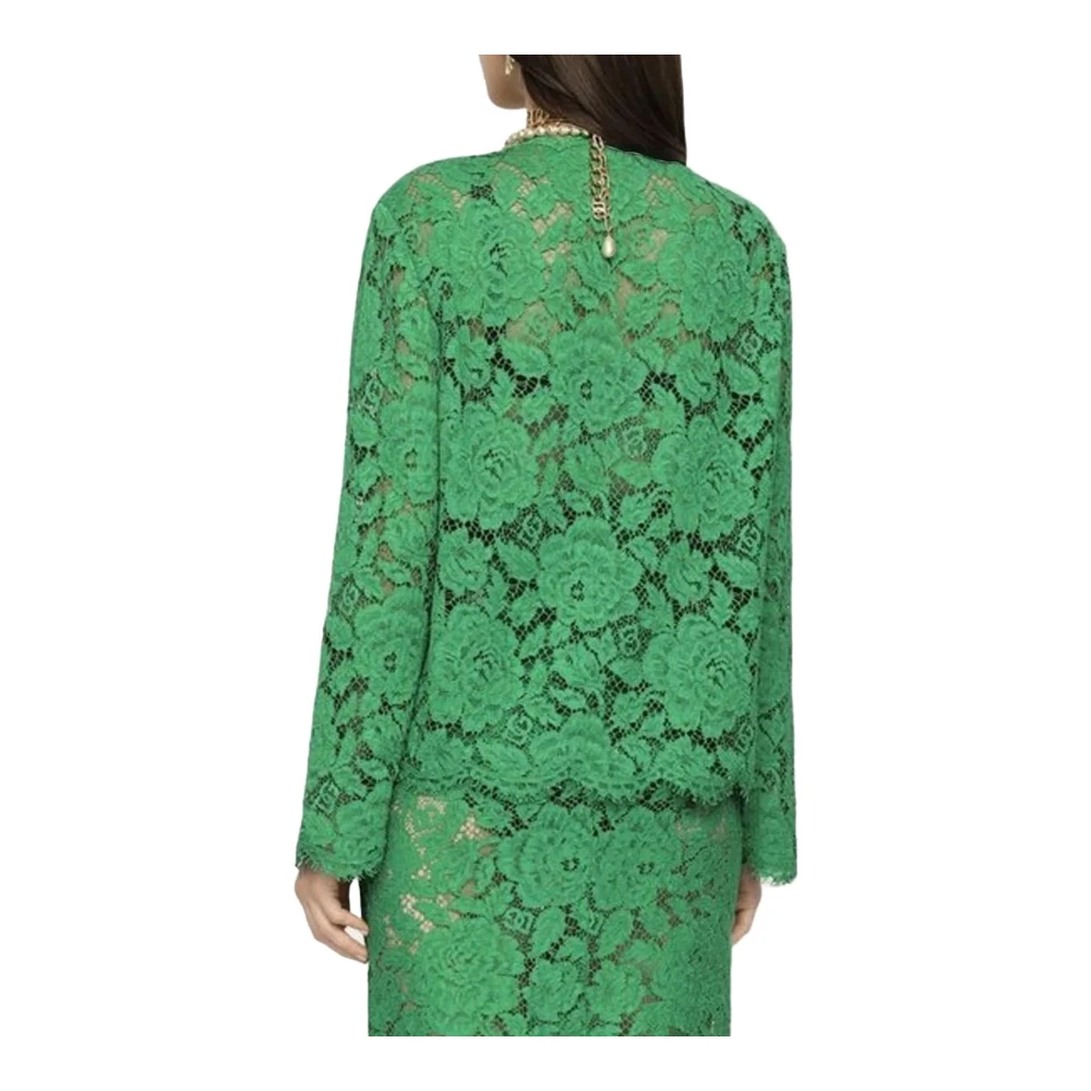 Dolce & Gabbana Blazers in kant Green Dames