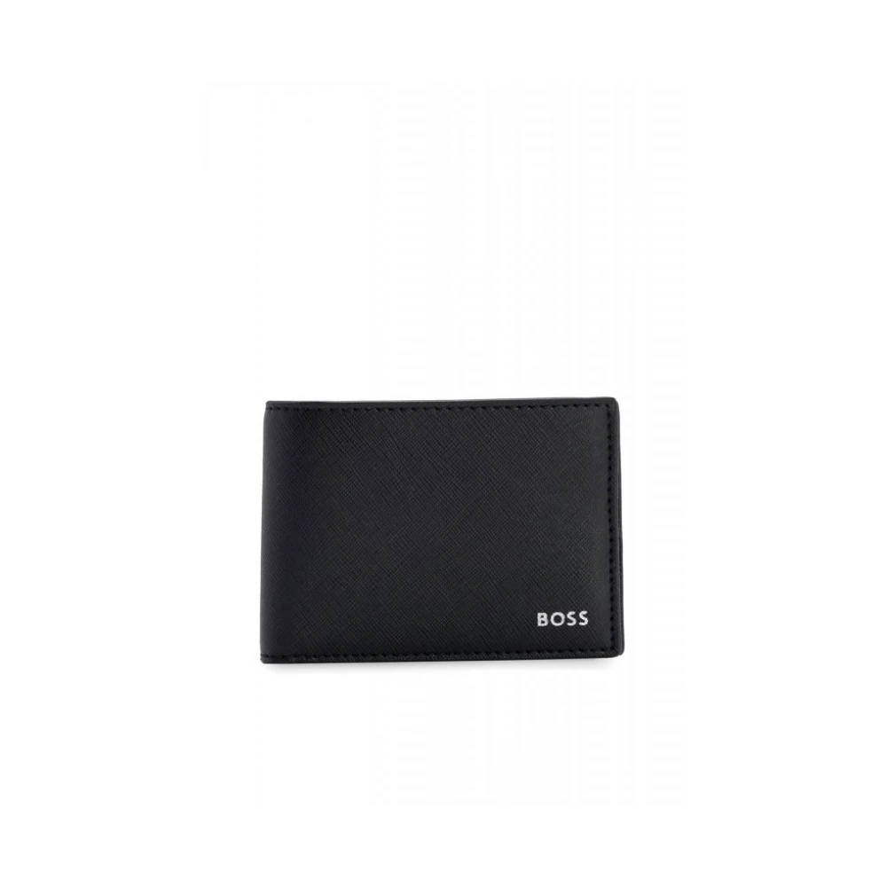 Hugo Men's Black Zair 6 Cc Wallet