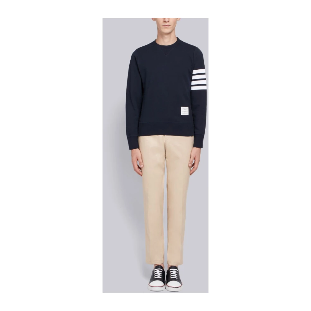 Thom Browne Stijlvolle Truien voor Heren Blue Heren