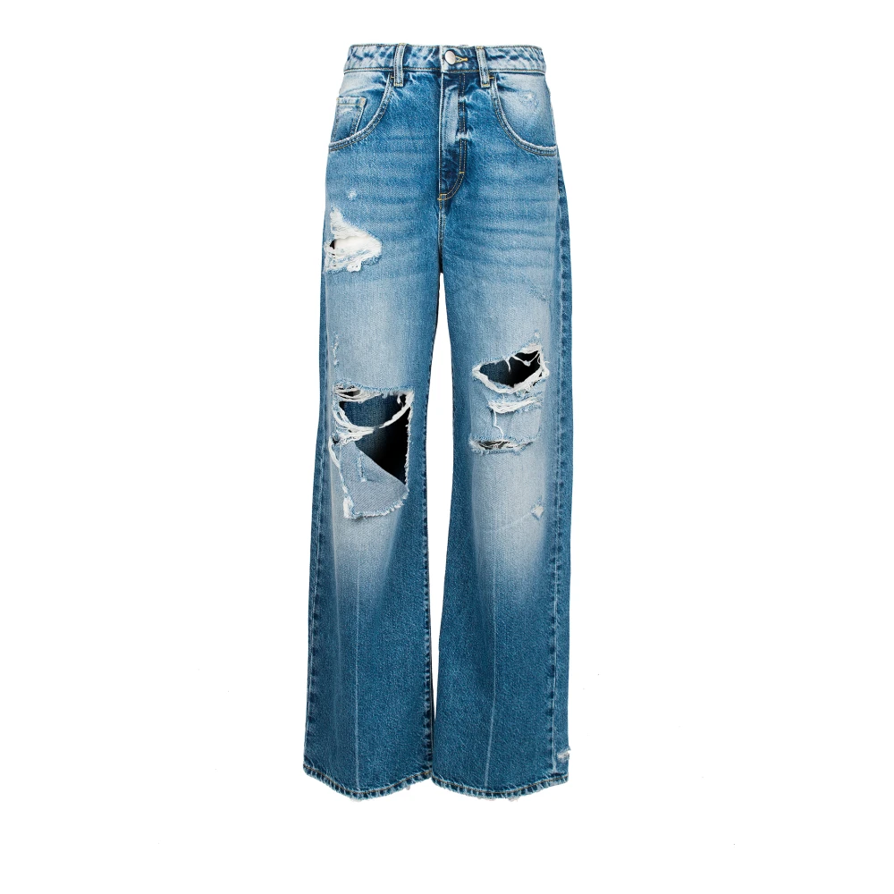 Icon Denim Blauwe Denim Jeans Blue Dames