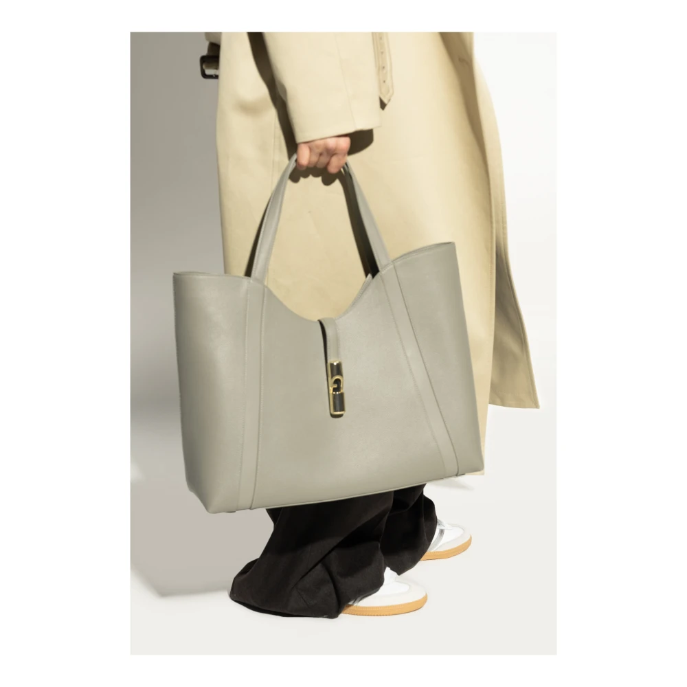 Furla Tas Goccia XL Green Dames