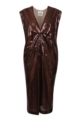 brun-polyester-kjole-lavet-i-italien