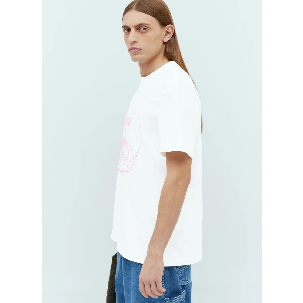Carhartt WIP Grafische Print Katoenen T-shirt White Heren