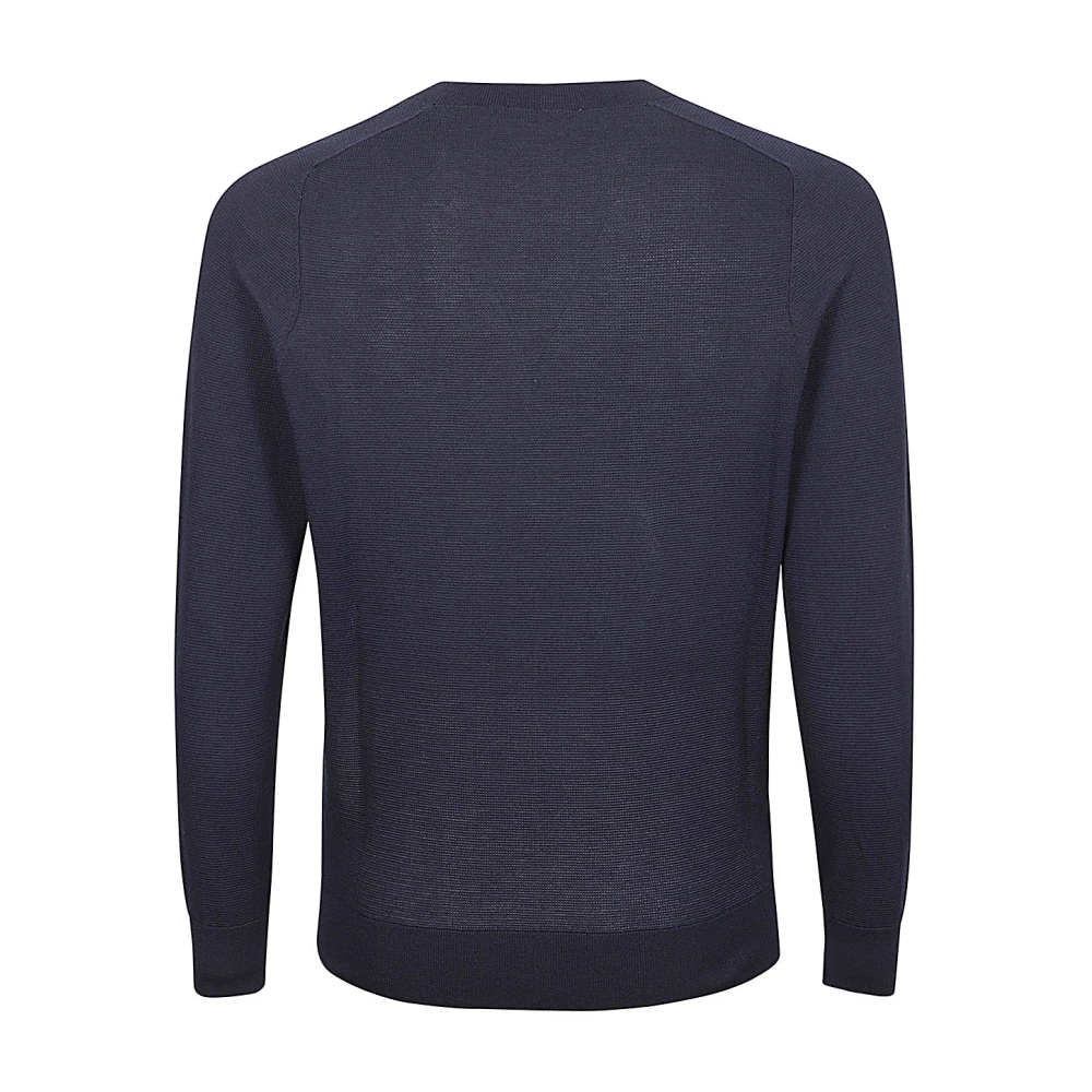 Kangra Blauwe Katoenen Trui Blue Heren