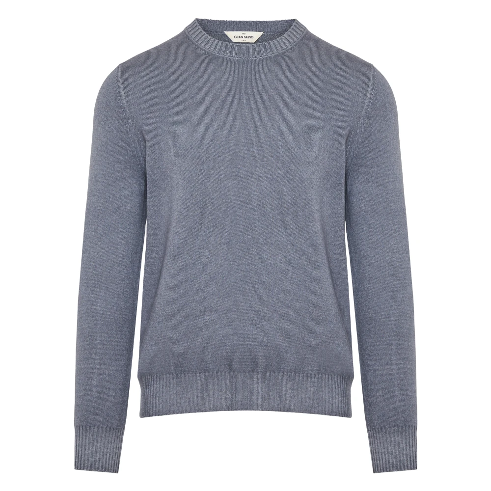 Gran Sasso Luxe Wol Kasjmier Gebreide Kleding Gemaakt in Italië Gray Heren