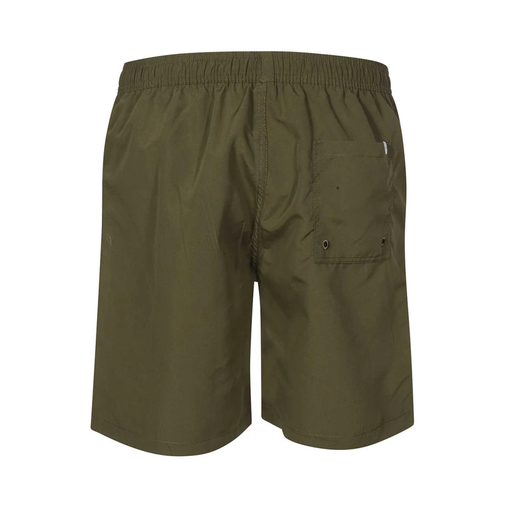 Les Deux Zwembroek met print en verstelbare taille Green Heren